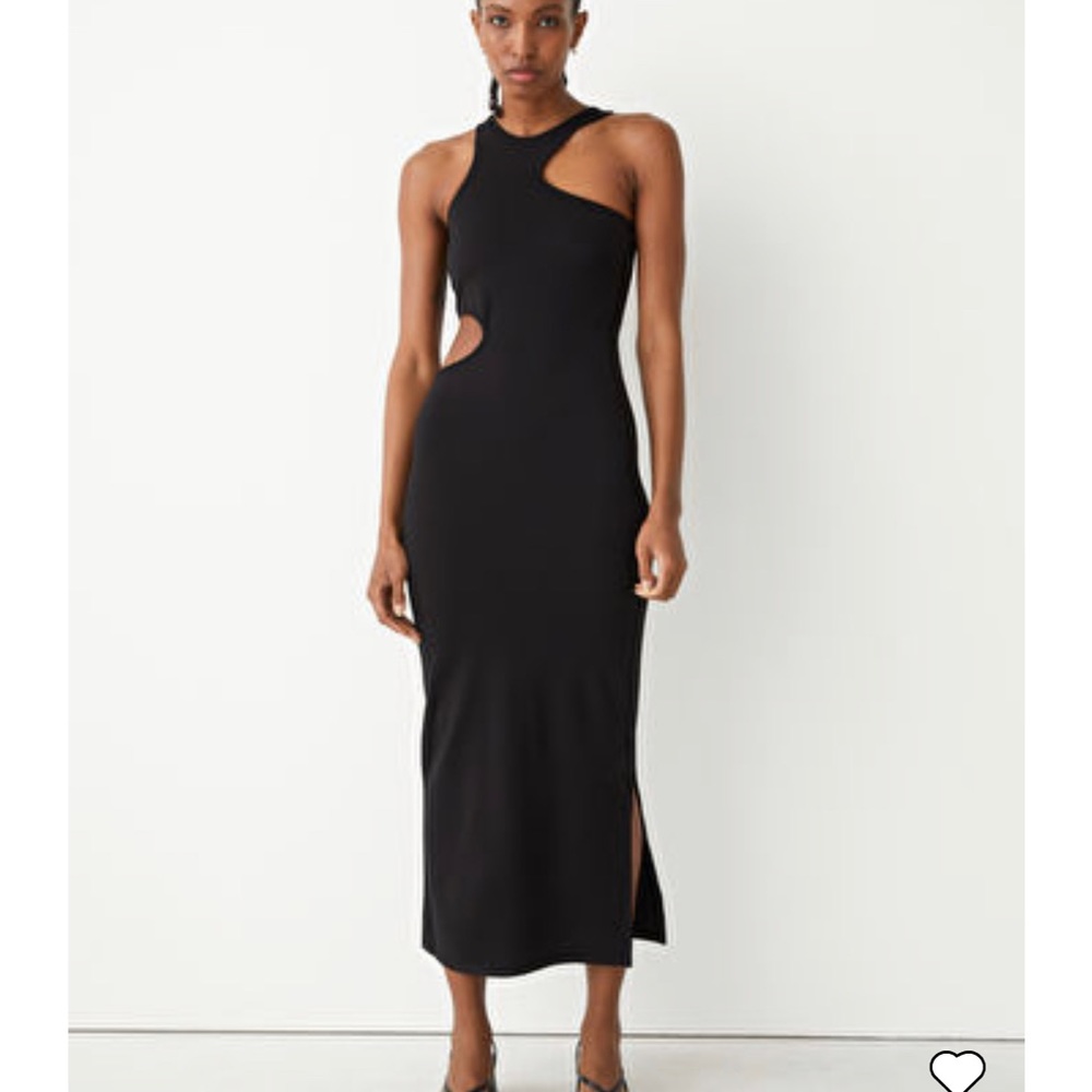 & other stories Cut-out midi dress